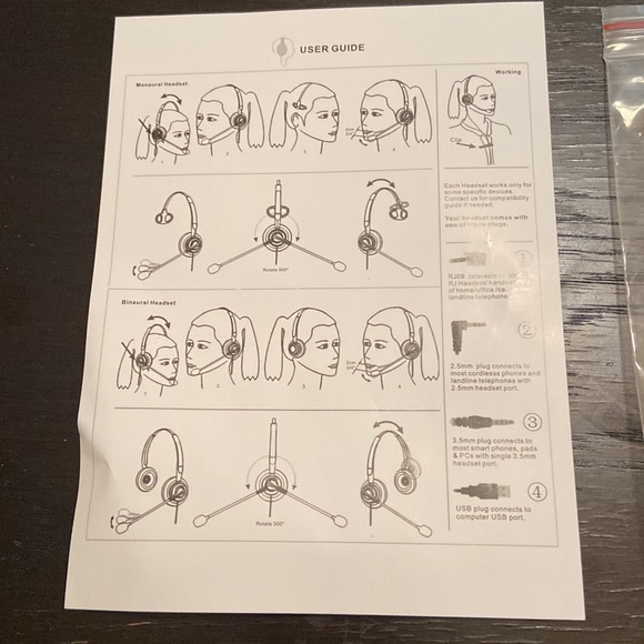 Arama A200 U
USB Corded Call Center Telephone Headset - Picture 4 of 9